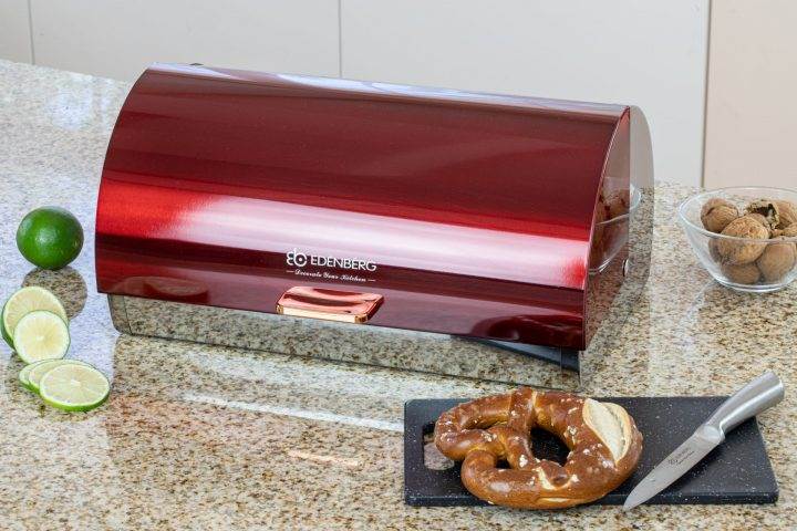 POSODA ZA KRUH IZ NERJAVEČEGA JEKLA Edenberg