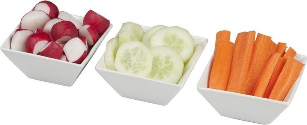 SKLEDE ZA SERVIRANJE PRIGRIZKOV 3 KOS