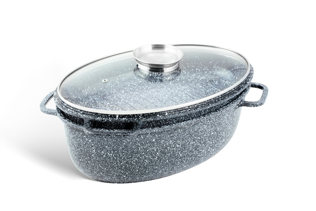 OVALNA POSODA IZ KOVANEGA ALUMINIJA 3v1 4602 Edenberg